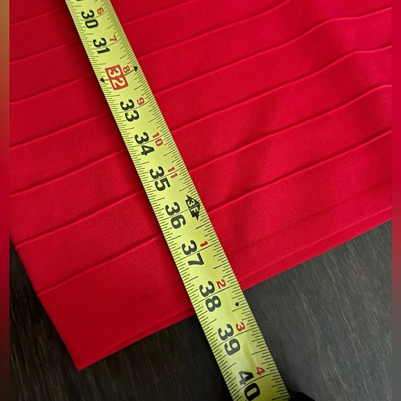 Neiman Marcus Red Sleeveless Dress - Size S - Picture 7 of 10